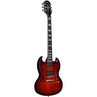 Epiphone SG Prophecy Electric Guitar, Aged Bengal Tiger Burst image 7