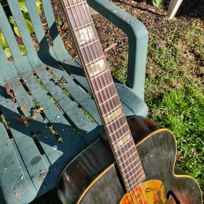 Kay N2 Archtop 17-1/4" 1940's - De coupage Beatles image 4