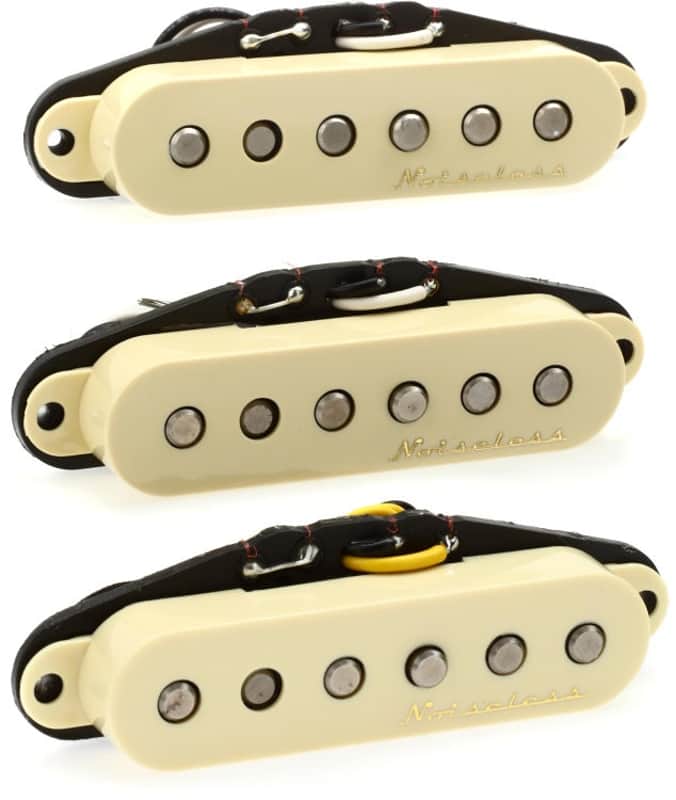 Fender Vintage Noiseless Stratocaster Pickup Set image 1