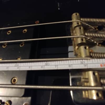 Kramer Aluminium Neck V Bass Late 70's Black image 13