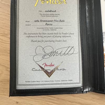 Fender Stratocaster custom shop masterbuilt Jason Smith image 9