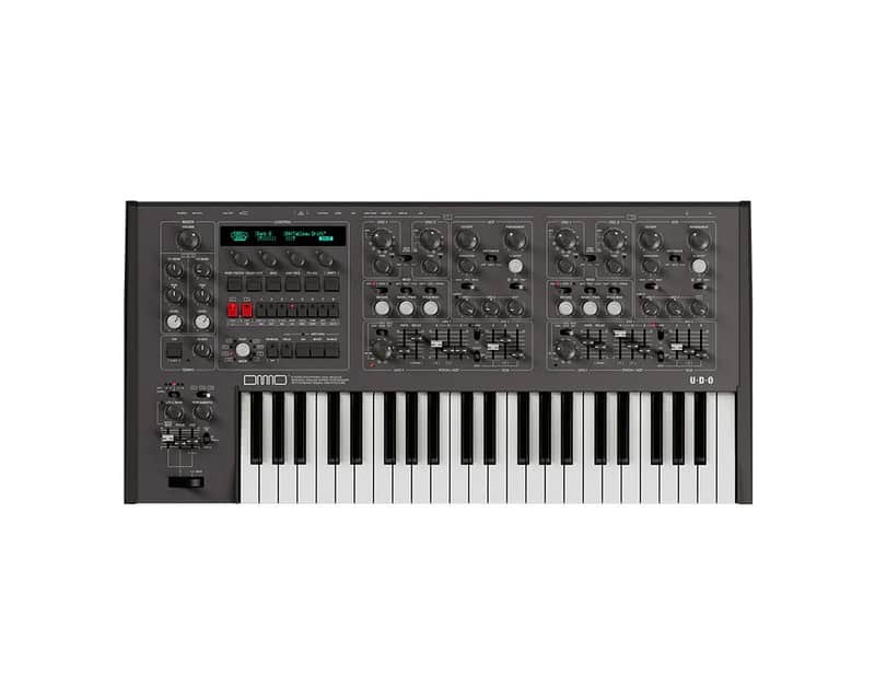 UDO DMNO 8-Voice Dual Timbre Synthesizer - Black image 1