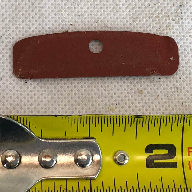 Vintage 1966 Fender Guitar Part Authentic Neck Shim image 1