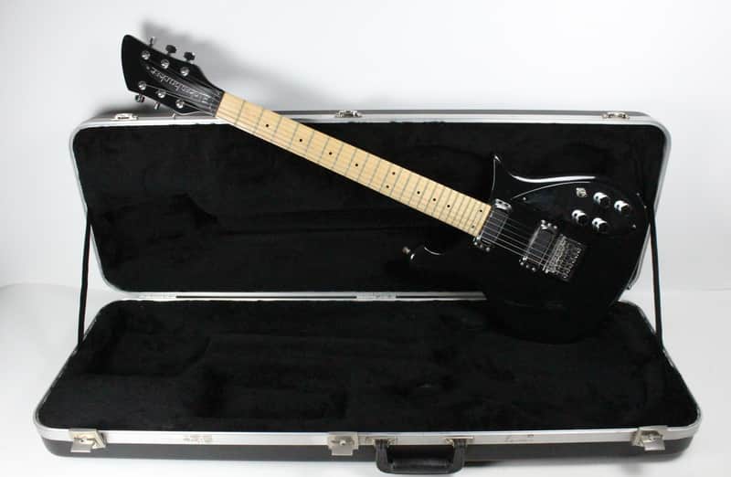2006 Rickenbacker Colorado 650C Jetglo Black in Original Case Wide Neck Electric Guitar image 1