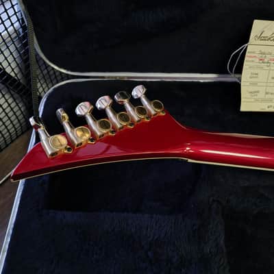 Jackson USA Soloist Guitar 1987 - Candy Red image 13