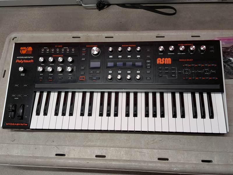 ASM Hydrasynth 49-Key Polyphonic Synthesizer 2020 - Black image 1