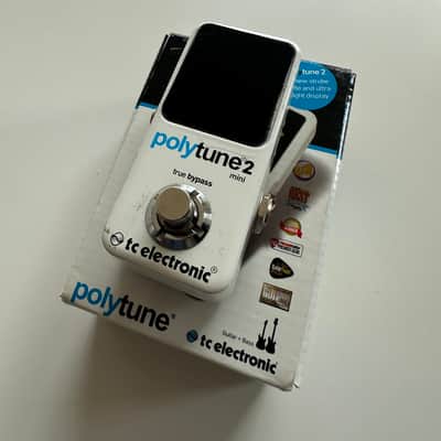 TC Electronic PolyTune 2 Mini Tuning Pedal 2010s - White image 2