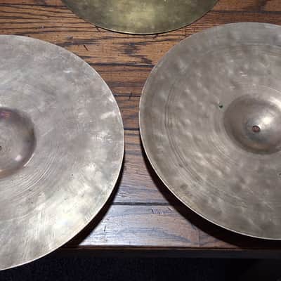​Rare Pre-WWII K. Zildjian & Cie Constantinople 12" Collector Grade Hi-Hats / concert crashs image 14