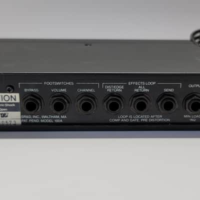 SR&D Rockman Sustainor 100 RockModule 1987 + Original Footswitch! (Blue Logo) image 7