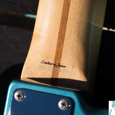 First Gen Fender Precision Bass PB-110SH  - Steve Harris P Bass from Iron Maiden - Lake Placid Blue - Crafted in Japan CIJ image 8