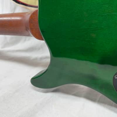 Carvin CT3 ct-3 California Carved Top Guitar with Case 2000s - Green / Maple fingerboard image 13