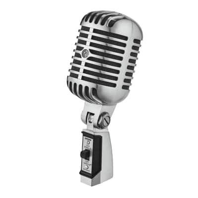 Shure 55SH Series II Dynamic Vocal Microphone Bundle with Pro Co XLR Cable image 2