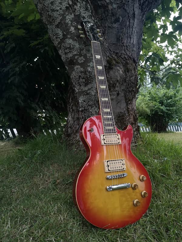 Tokai LS 60 Love Rock - MIJ 1981 - Vintage Sunburst - With OHSC image 1
