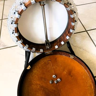 Framus Tenor Banjo Standard 200, vintage 1969 - brown image 16
