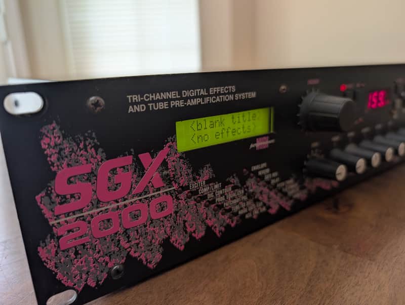 ART SGX 2000 Vintage Tube Guitar Preamp / Multi FX Rack Processor – Tested Working image 1