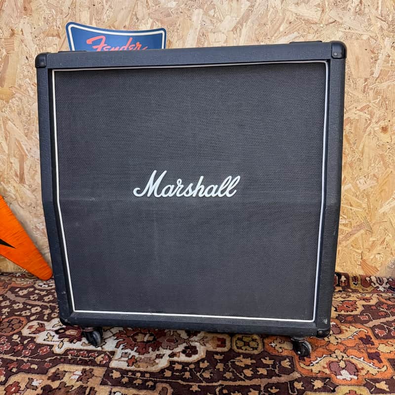 Vintage 1979 Marshall JMP 1960 Lead 4x12 Guitar Cabinet w/ Celestion T3120 1970s - Very Good