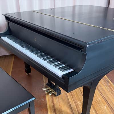 Steinway & Sons Model L 1974 - Ebony Satin image 10