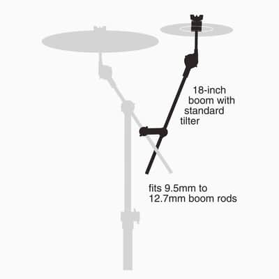 Gibraltar SC-CLBRA Long Cymbal Boom Ratch Assembly image 2