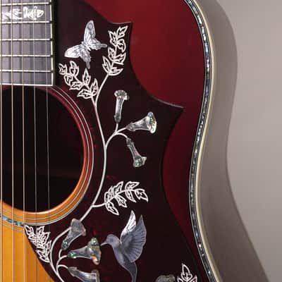Gibson Custom Shop "Made to Measure" Hummingbird Custom Koa Acoustic Guitar - Autumnburst, incl. OHSC image 9