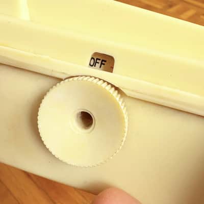 Tomiyama Tomy TS-14 (by Sun) Mini Portable Organ (Japan, 1950s)! Rare battery-powered electric toy organ! With original box and document! Super rare! image 10