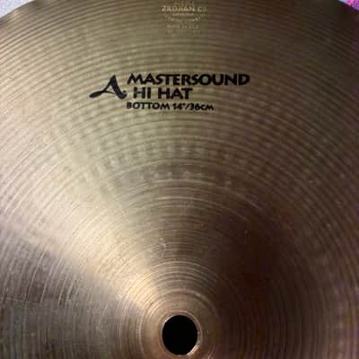 Zildjian 14" A Mastersound Hi-Hat Bottom image 3