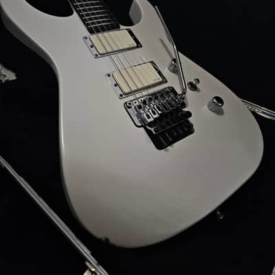 Jackson USA Custom Shop Snow Blind Soloist 2007 Snow White Pearl w/ Hardshell Case image 4