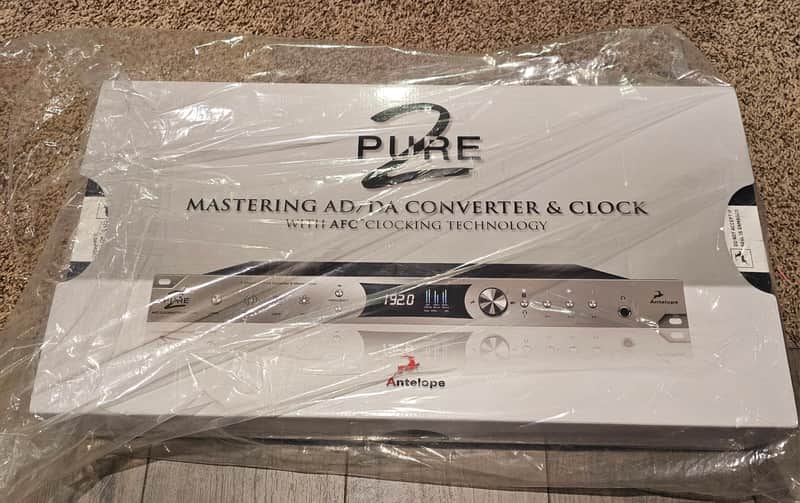 Antelope Audio Pure 2 Mastering AD/DA Converter and Clock