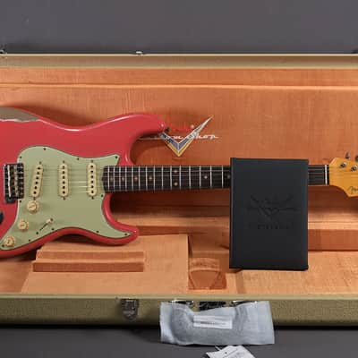 Fender Custom Shop Stratocaster 1962 Relic Fiesta Red Masterbuilt Austin MacNutt 2024 image 2