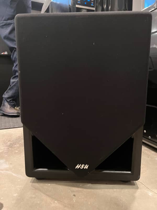 HSU ReseaRCH VTF-15H MK2 Subwoofer 2014 SATIN BLACK image 1