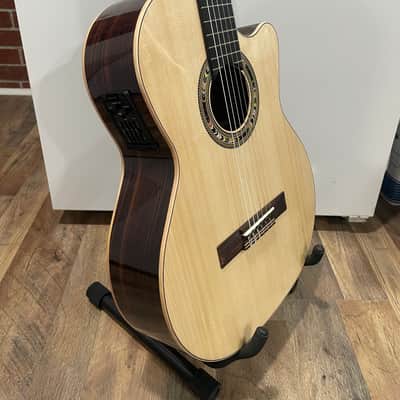 Kremona F65CW Fiesta Classical Cutaway with Electronics 2010s - Natural image 3