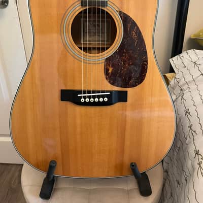 Beautiful Vintage 1990s 'Sigma by Martin' DM-18 Dreadnought Acoustic Guitar image 1
