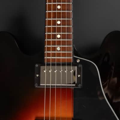 Immagine 2017 Gibson Memphis ES-335 Studio (4-Knob) - Ginger Burst | USA Semi-Hollow Torrefied Maple Fretboard ‘57 Classic Humbucker Bone Nut 3.55kg | CoA OHSC - 22