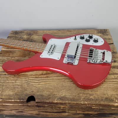 1986 Rickenbacker Five String 4003S/5 - Ruby Red With OHSC image 7