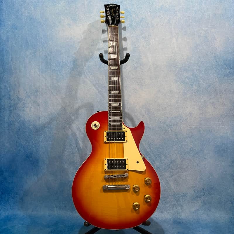 ギター Greco EG-450 Super Power model 1981 Greco Les Paul EG 450 Super Power Cherry Sunburst Made in