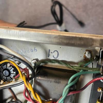 1965 Fender Deluxe Reverb AB763 -- Pre-CBS Blackface Serial A 06439 image 23
