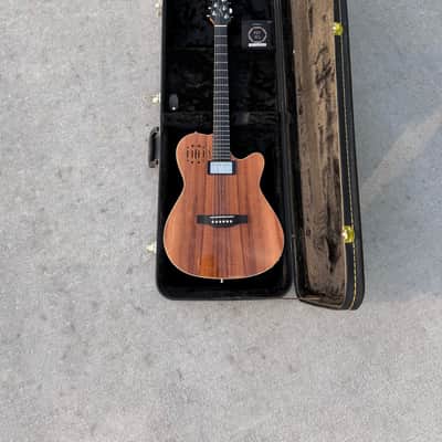 Godin A6 Ultra Koa HG Limited Edition Semi-Hollow 2010s - High-Gloss Natural image 1