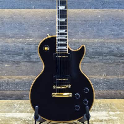 Gibson Les Paul Classic Custom Guitar of the Week 28 Antique Ebony Electric Guitar image 1