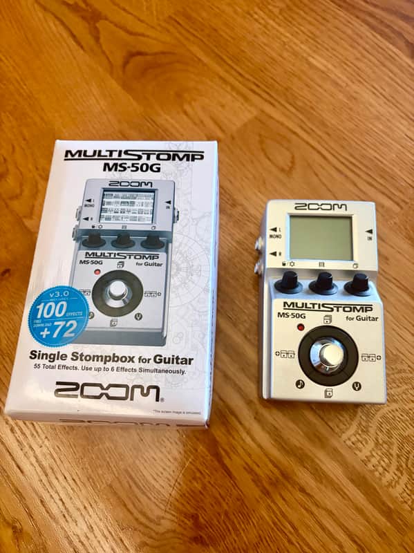 Zoom MS-50G MultiStomp 2012 - 2023 - Silver image 1