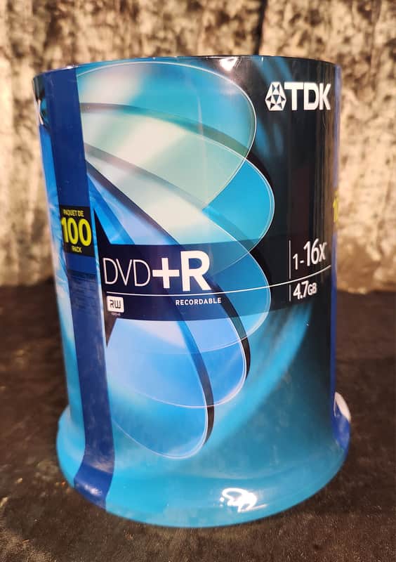 Sealed 100pk. TDK DVD-r image 1