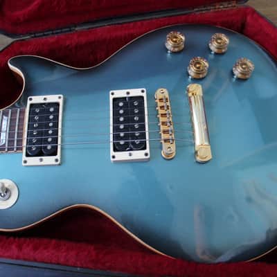 1973 Gibson Les Paul Deluxe Blue image 2