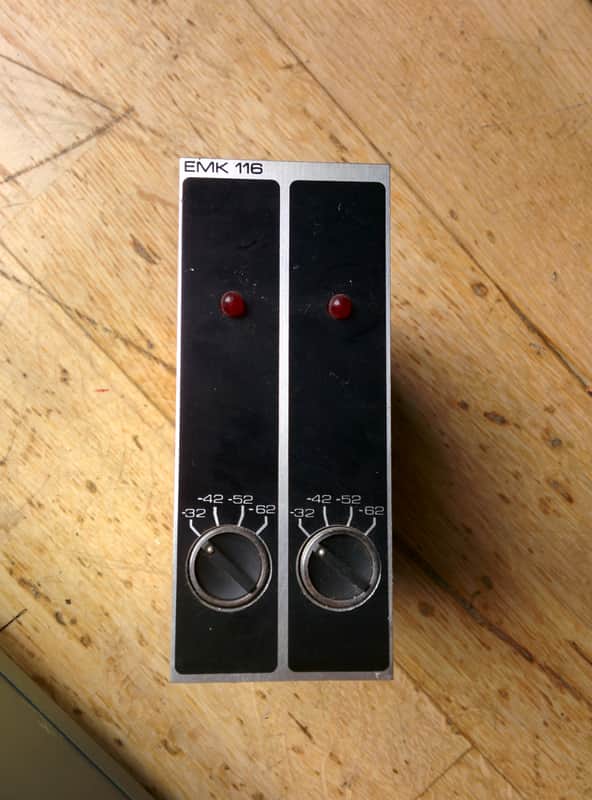 EAG Beag EMK 116 Microphone Preamp removed from The EAG mixing desk image 1