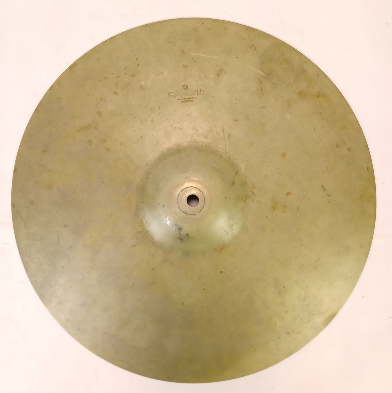 Paiste Stanople 15"1024g Hi-Hat Cymbal Thin 60s Germany Crash NS12 Nickel-Silver — main photograph