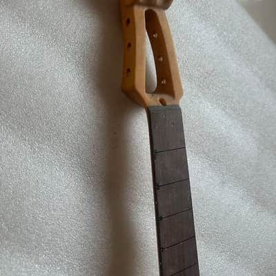 Unfinished DIY Project Electric Guitar Body and Neck, Rosewood Fingerboard image 5
