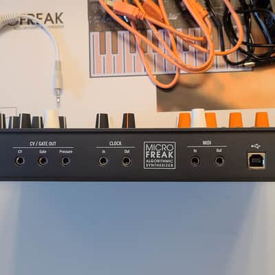 Arturia MicroFreak with box, power supply, Midi adapters, USB cable image 5