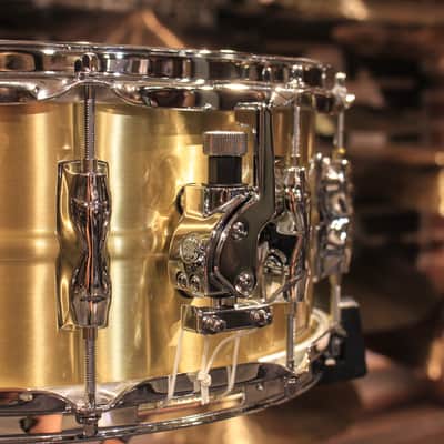 Yamaha Recording 6.5x14 Brass Snare Drum - Demo! image 3