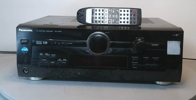 Panasonic SA-HE70 AV Control Receiver 5.1 Channel Dolby DTS Home Audio image 1
