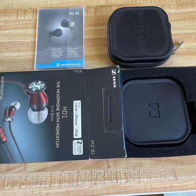 Sennheiser HDI Headphone With Momentum - Black with Red image 5