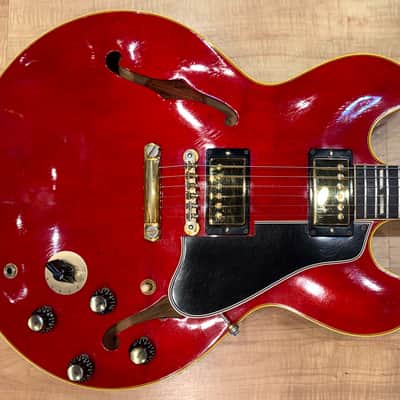 Gibson ES-345TD Thinline Semi-Hollow Electric Archtop Guitar - Vintage 1960 image 4