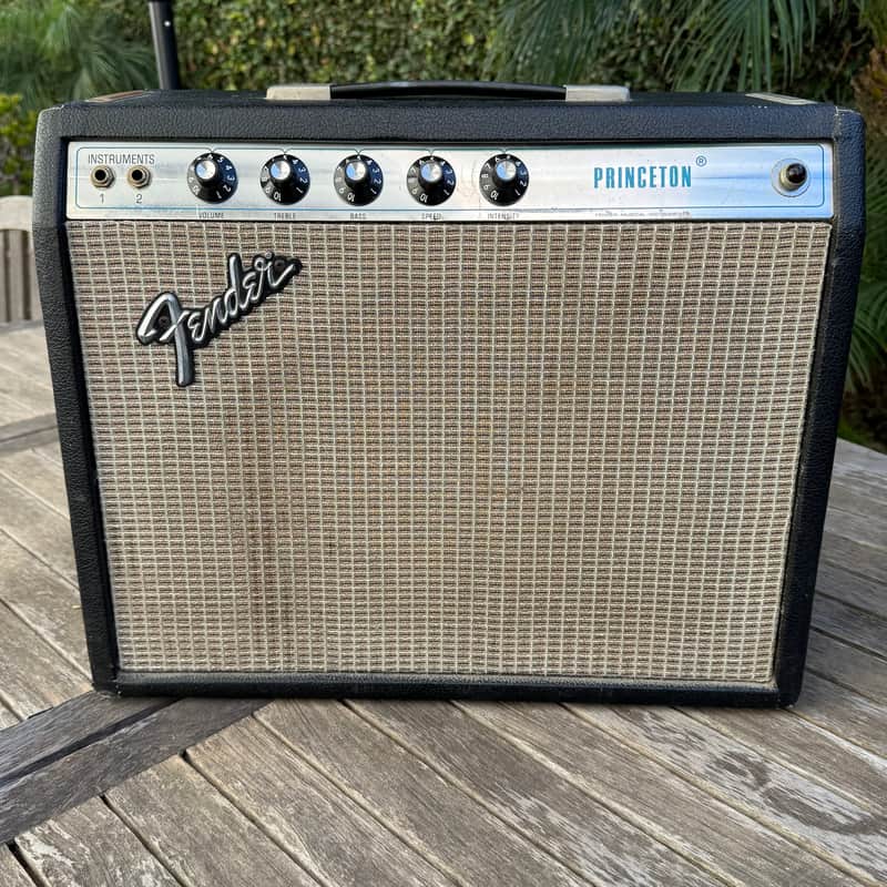 Fender Princeton 12-Watt 1x10" Guitar Combo 1974 - Silverface - Minty! image 1