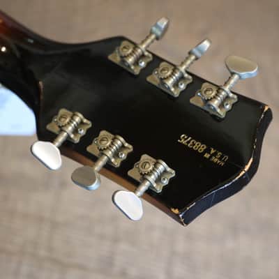 1962 Gretsch G6117 Double Anniversary Electric Guitar Sunburst + HSC image 20